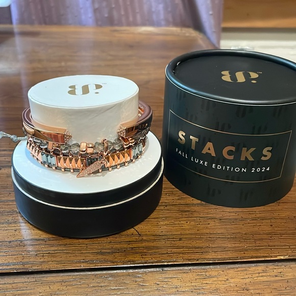 New in Box Bomb Party Bracelet Stack Set fall luxe edition 2024 - Picture 4 of 7